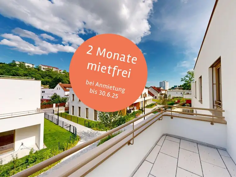 marena - Wohnen in Krems Haus 75b | 2-Zimmer-Wohnung mit ostseitigem Balkon