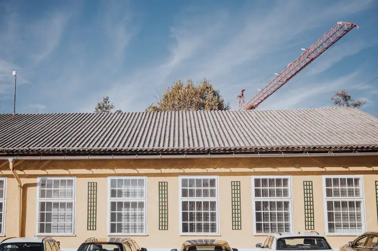 Arbeitsraum in alter Tischlerei