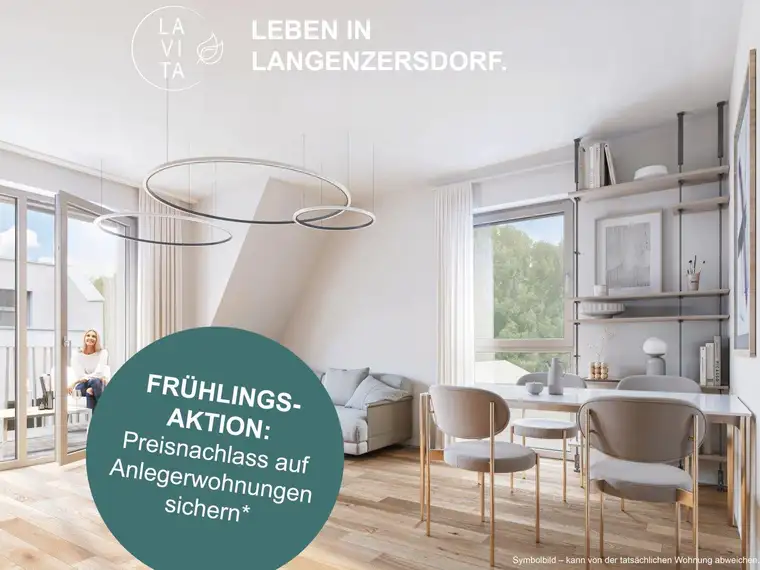LAVITA Frühlingsaktion - Modernes Wohnen für jede Lebenslage - Dachgeschosswohnung in Langenzersdorf