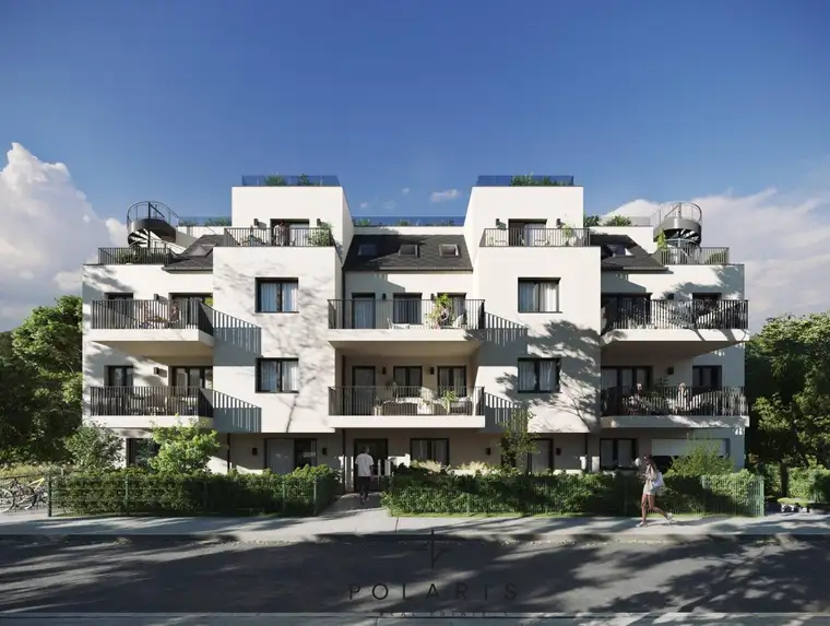 Wohnprojekt mit 34 Garten-, Balkon- und Terrassenwohnungen | 17 Stellplätze | 1.900m2 gew. Nutzfläche | baugenehmigt