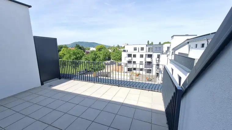 36 m² Dachgeschosswohnung mit 20m² Terrasse | 1-Zimmer Wohnung | Ausrichtung Süden