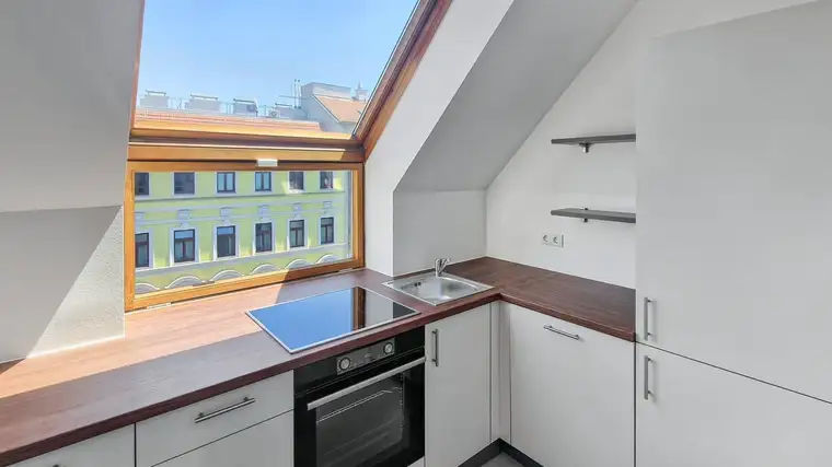 Erstbezug | Moderne und helle 3-Zimmer-Wohnung im DG | 54m² | Nahe U4 Friedensbrücke