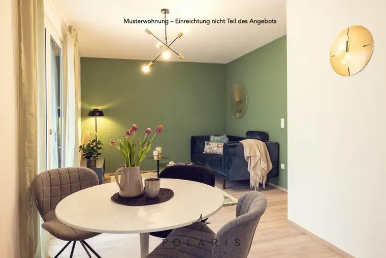1. Etage | 2-Zimmer Wohnung | 8m² Balkon | Ausrichtung Süd-Osten