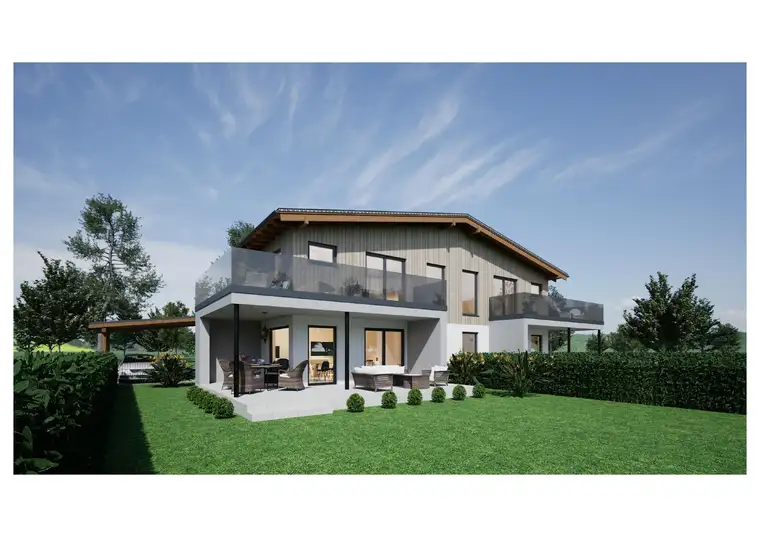 Neubau Doppelhaus in sehr schöner Lage 