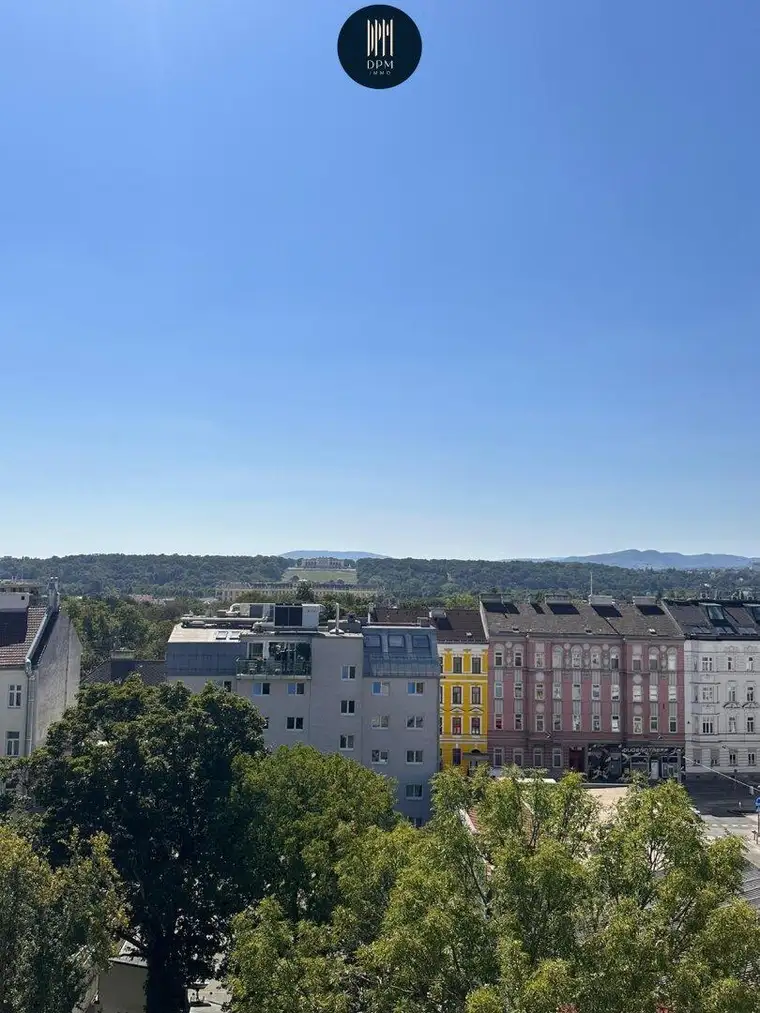 Luxus-Penthouse mit Blick auf Schönbrunn und Möglichkeit auf Gartenerwerb!