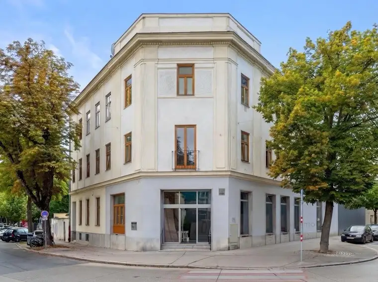 Klassisches Wiener Eckzinshaus, vollvermietet
