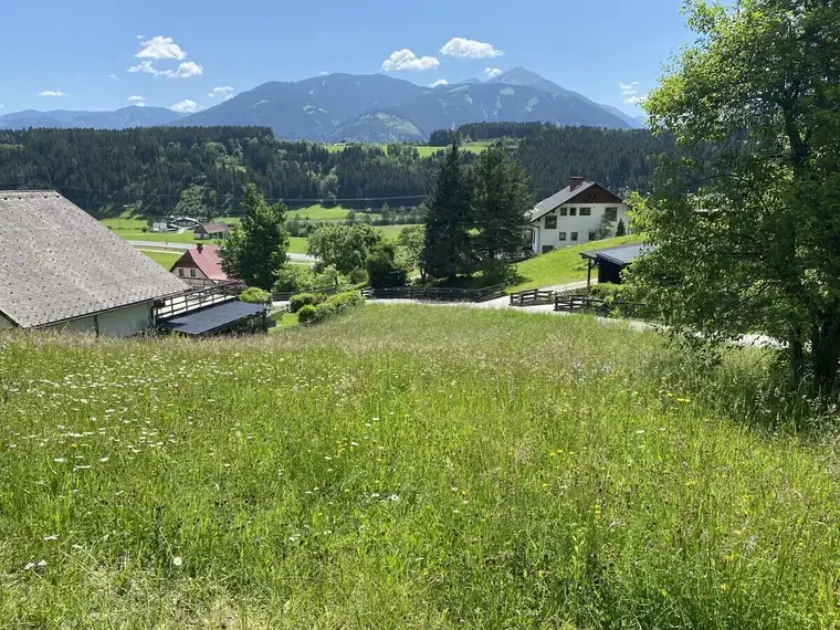 Baugrund mit "Mountain View" in Gröbming