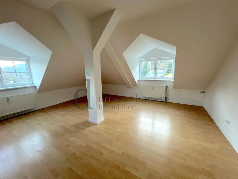 Lichtdurchflutete 3 Zimmer Dachgeschosswohnung – ab sofort einziehen!