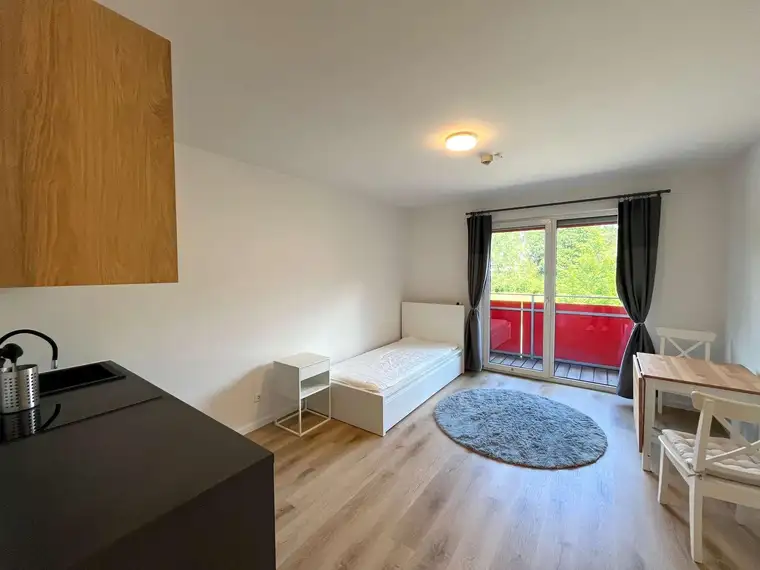 Möblierte 1-Zimmer-Wohnung mit Balkon nähe FH Kapfenberg