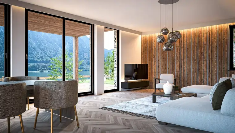 ERSTKLASSIGES WOHNEN AM ACHENSEE – Lake View { BERGSEE CHALET } Top 2.2