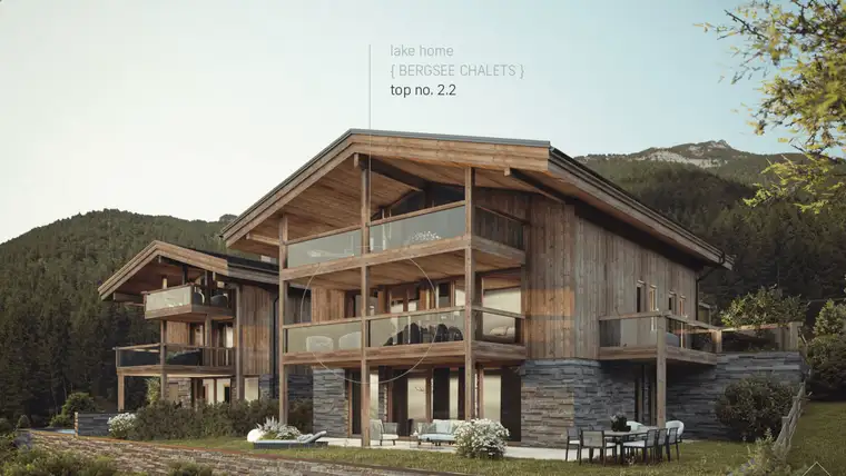 ERSTKLASSIGES WOHNEN AM ACHENSEE – Lake View { BERGSEE CHALET } Top 2.2