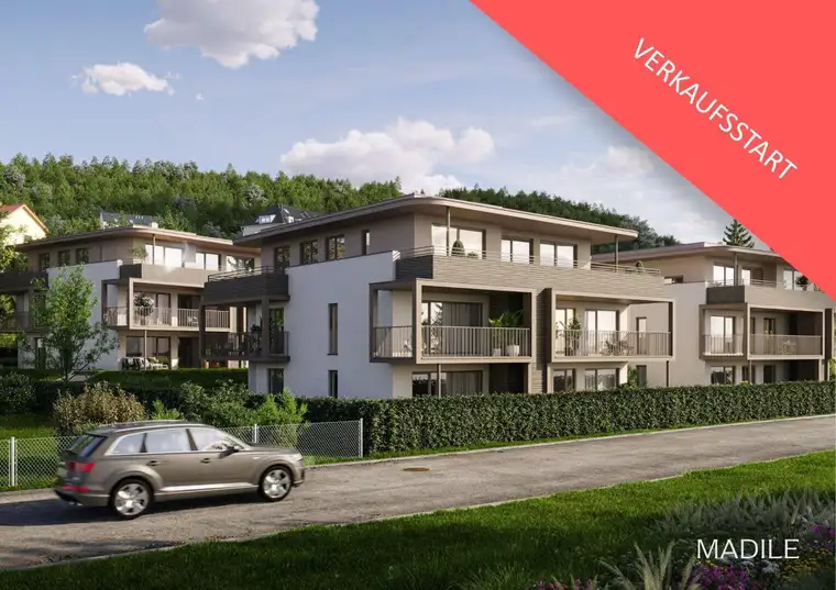 Kreuzbergl Villen - 2 Zimmer Wohnung - Ein Projekt von MADILE