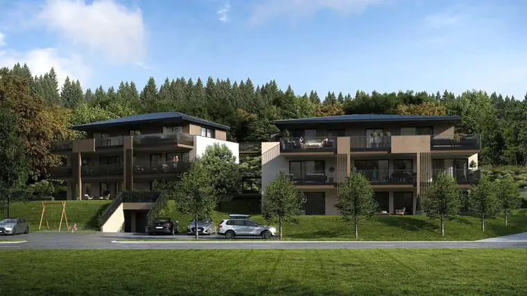 Wohnanlage Auszeit - Moderne Erdgeschosswohnung mit großzügiger Terrasse und Eigengarten