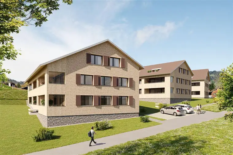 NEUBAUPROJEKT: Schwarzenberg, Dachgeschosswohnung