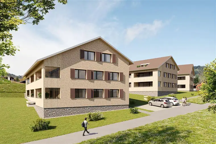 NEUBAUPROJEKT: Schwarzenberg, Dachgeschosswohnung