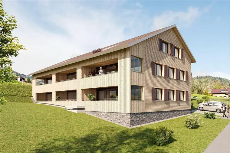 NEUBAUPROJEKT: Schwarzenberg, Dachgeschosswohnung