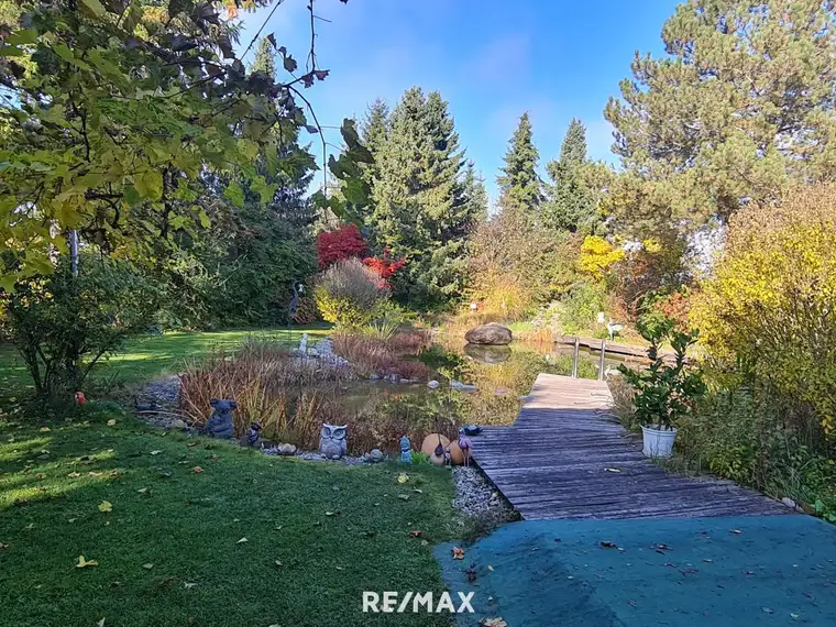 Ein Ort wie kein anderer – Ihr Rückzugsort mit eigenem Gartenparadies und Naturteich