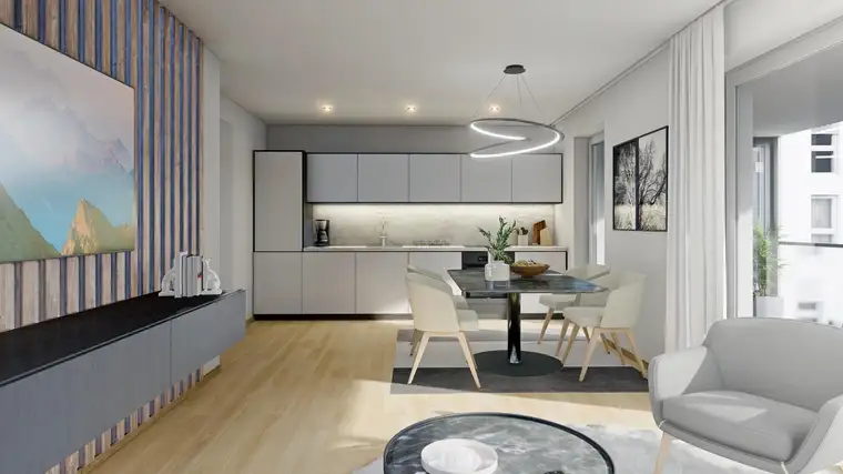 NEU Moderne 2-Zi.-Wohnung mit Balkon und Garten