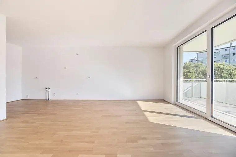 Urbanes Wohnen mit Freiraum: Stylische 3-Zimmer-Wohnung mit XXL-Balkon