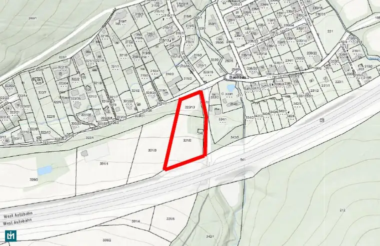 BAUERWARTUNGSLAND IN PURKERSDORF (KG 01906, EZ 1008)
