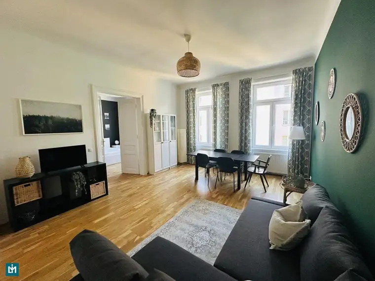 HOCHWERTIGE 3-ZIMMER WOHNUNG IN TOP-LAGE, ZUR MIETE AUF ZEIT (1-9 MONATE, ALLES INKLUDIERT)