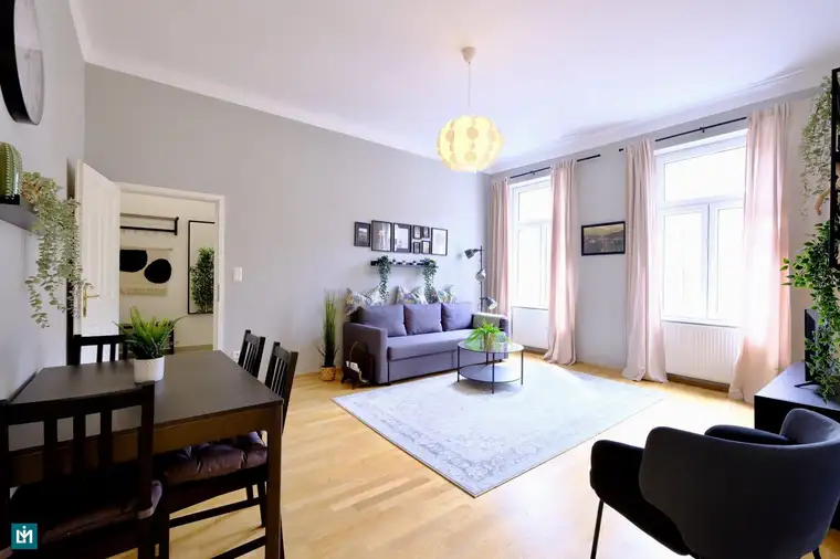 HOCHWERTIGE 3 - ZIMMER WOHNUNG IN TOP-LAGE, ZUR MIETE AUF ZEIT (1-9 MONATE, ALLES INKLUDIERT)