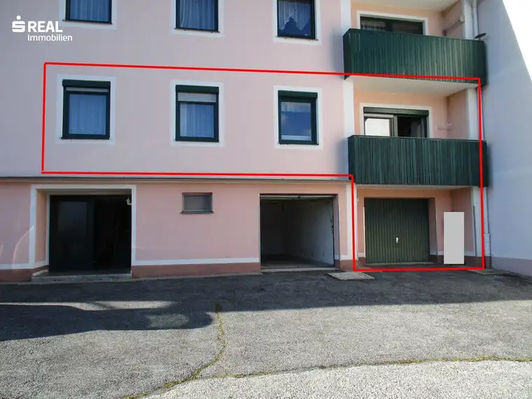 Leistbares Eigentum in Birkfeld: 3-Zimmer-Wohnung mit Balkon und großer Garage