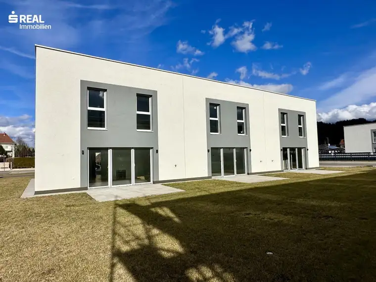 Ziegelmassiv Neubau: Hochwertiges Reihenhaus in Niedrigenergiebauweise - am attraktiven Stadtrand von Knittelfeld