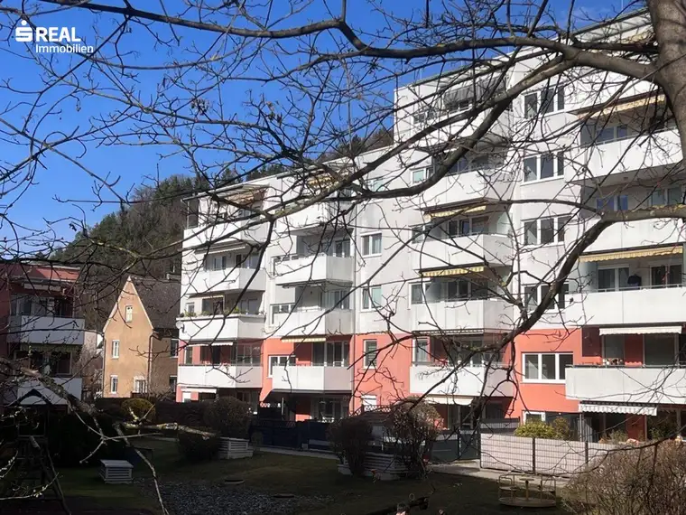 3-Zimmer-Mietwohnung mit Tiefgaragenparkplatz, Terrasse und Garten in Leoben-Göss