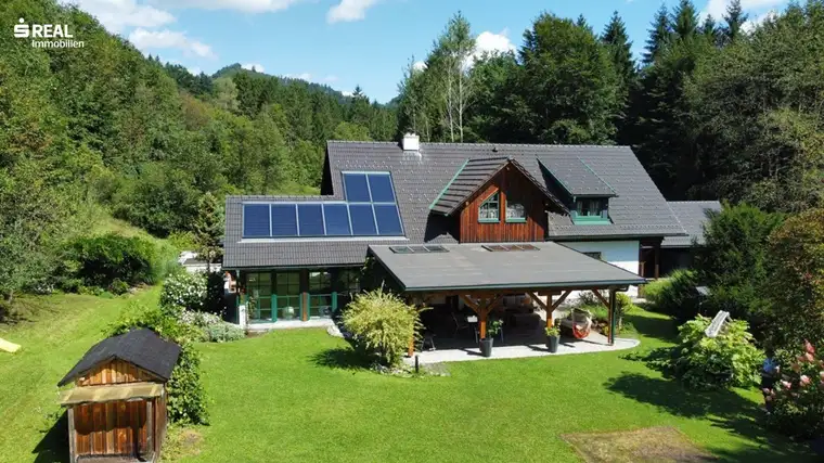 Einfamilienhaus mit hochwertiger Ausstattung in wunderschöner Lage in Weißenbach an der Enns