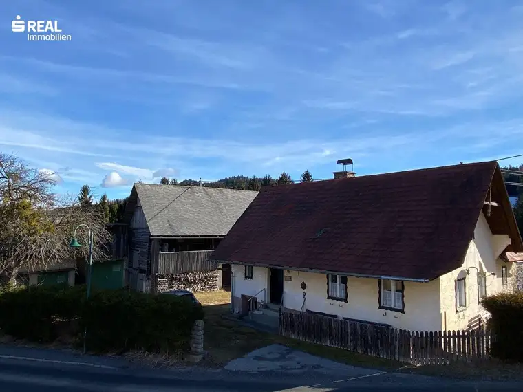 NEUER PREIS! Großes Baugrundstück mit sanierungsbedürftigem Haus mit Nebengebäuden beim Schöckl