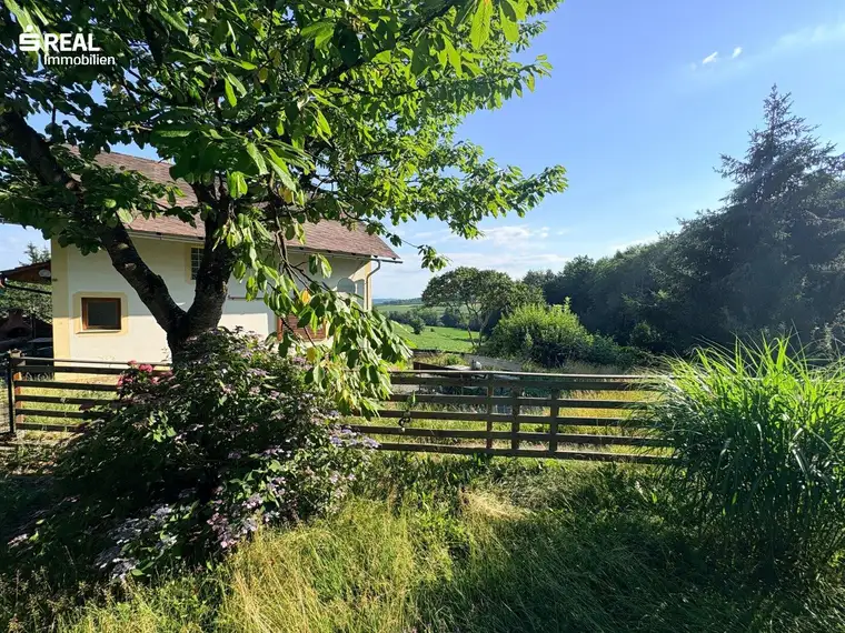Bauernhof - Großes Anwesen mit schöner Ackerfläche, Wald und Wiese in sonniger Ruhelage