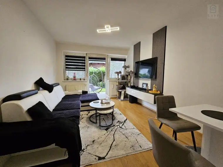 „Charmante 2-Zimmer-Gartenwohnung in Villach-Auen – zentral &amp; ruhig!“