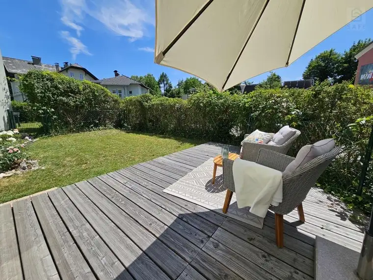 CHARMANTE EG-WOHNUNG MIT SONNIGEM GARTEN UND WINTERGARTEN – FUSSLÄUFIG INS ZENTRUM VON VILLACH