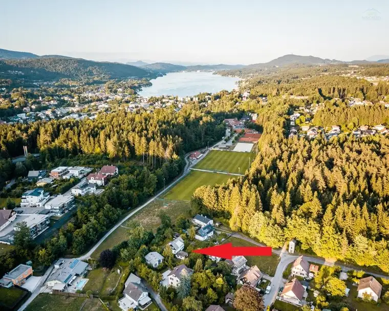 Velden/Wörthersee: sonniges Grundstück in ruhiger Lage nahe dem Zentrum und dem Wörthersee!