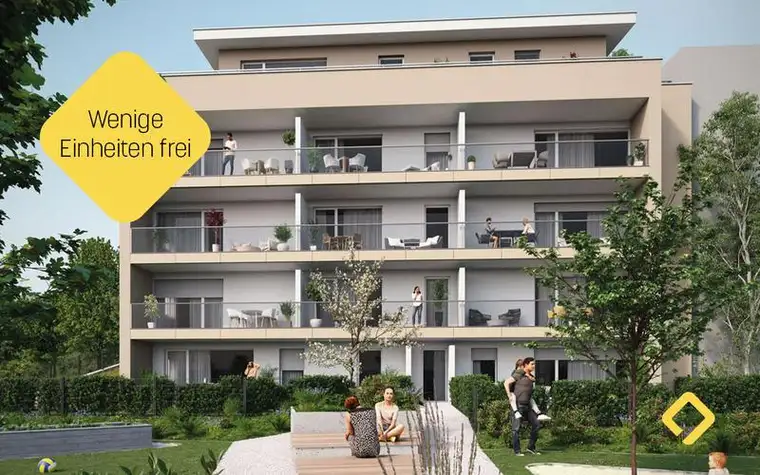 Das Auberg. Ein Stadthaus im Grünen | Top 03 3-Zimmer-Anlegerwohnung mit Balkon 