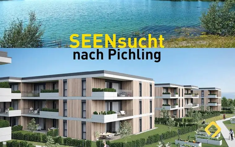 SEENsucht nach Pichling | Top E05 3-Zimmerwohnung mit sonnigem Balkon 