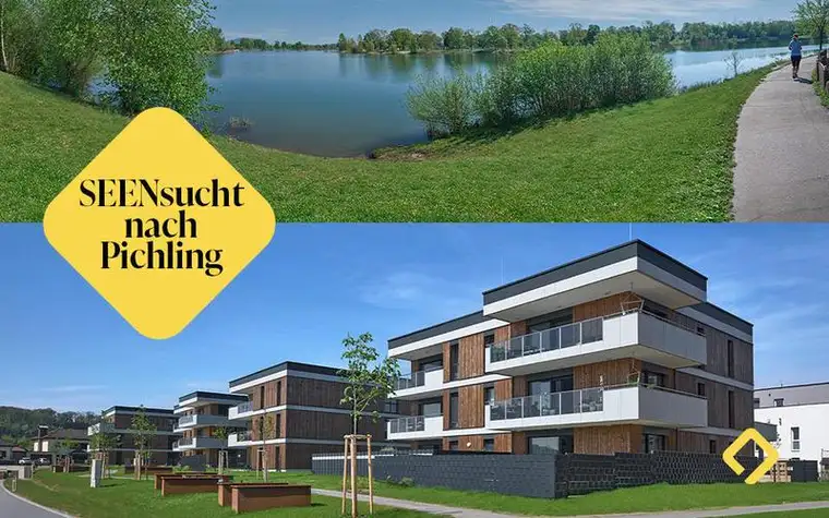 SEENsucht nach Pichling | Top E06 2-Zimmerwohnung für Anleger