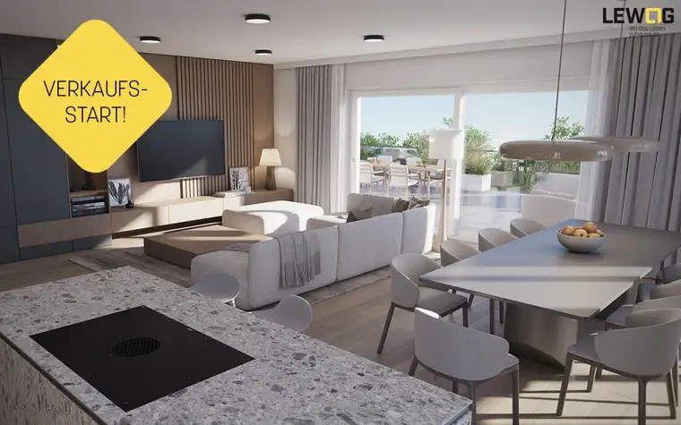 A14 | Penthaus-Feeling auf 141 m² mit Dachterrasse - Stadtzentrum Leonding