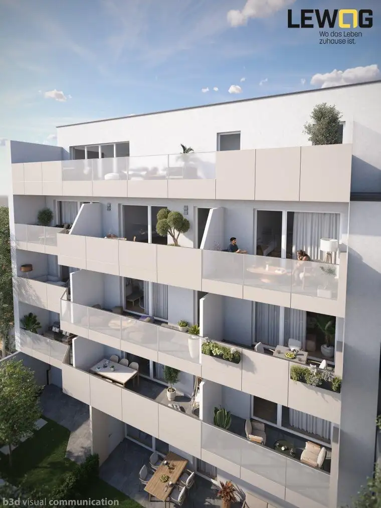 L30. DAS LEDERERHAUS - 62 m² &amp; großer Balkon - Top 04 - Mitten in der Stadt!