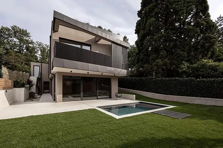 Designvilla mit Wienblick in Ober St. Veit – bezugsfertig &amp; provisionsfrei