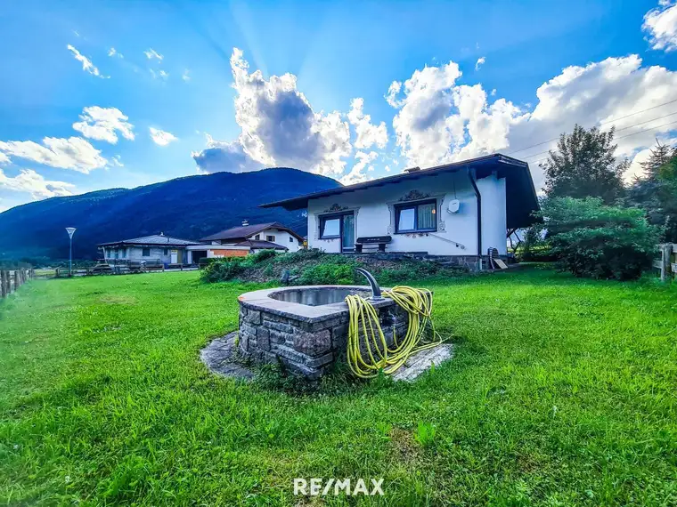 Natur, Sonne, Freiraum - Bungalow mit großem Grundstück in ruhiger Lage in Nassereith