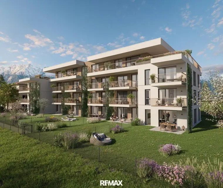 2-Zimmer-Neubauwohnung im grünen Amras – PROVISIONSFREI für den Käufer