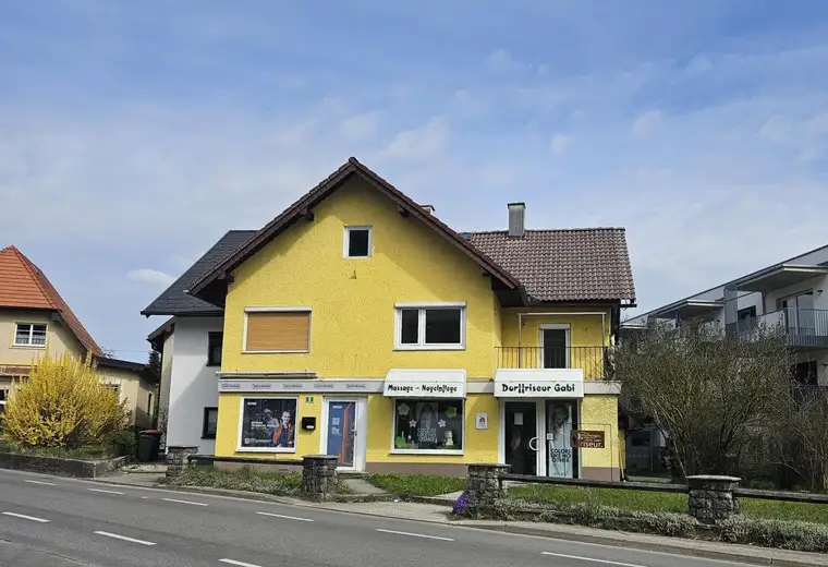 Pnsdorf Zentrum! Wohn- und Geschäftshaus mit Gebirgsblick!