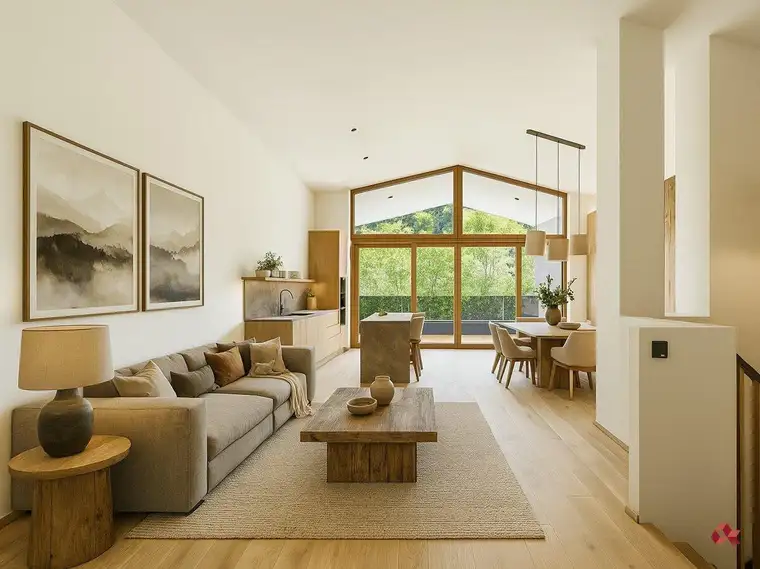 Maisonette mit alpinem Charme und modernem Wohnkomfort in Kirchberg