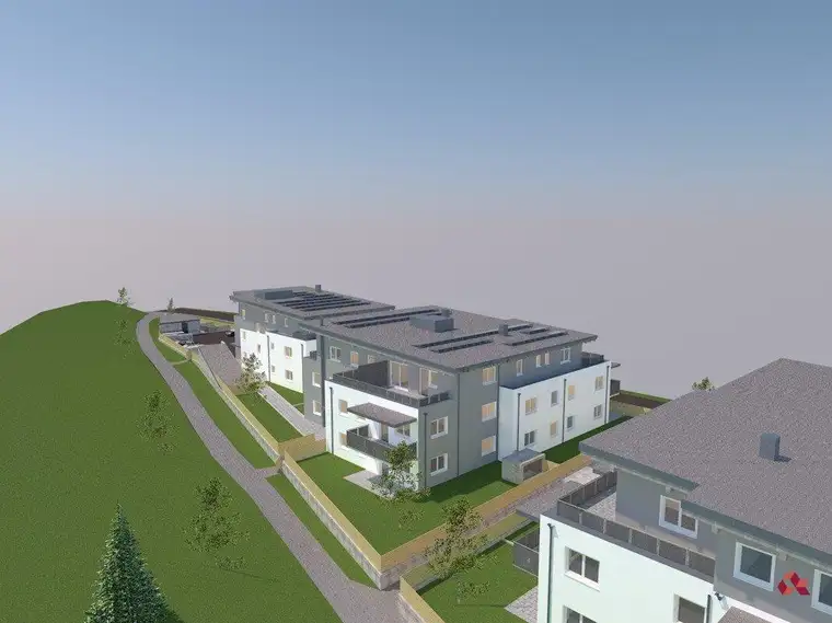 Neubau-Penthouse mit Panoramablick &amp; zwei Dachterrassen in der Region Kaiserwinkl / Kössen