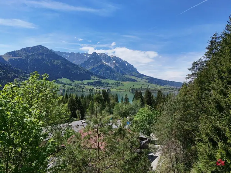 Großzügiges Grundstück mit Seeblick in Kranzach Nähe Walchsee zu kaufen