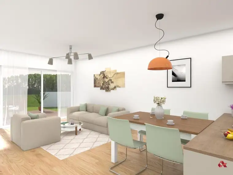 Kufstein: Neubau! 2-Zimmer-Garten-Wohnung zu verkaufen.