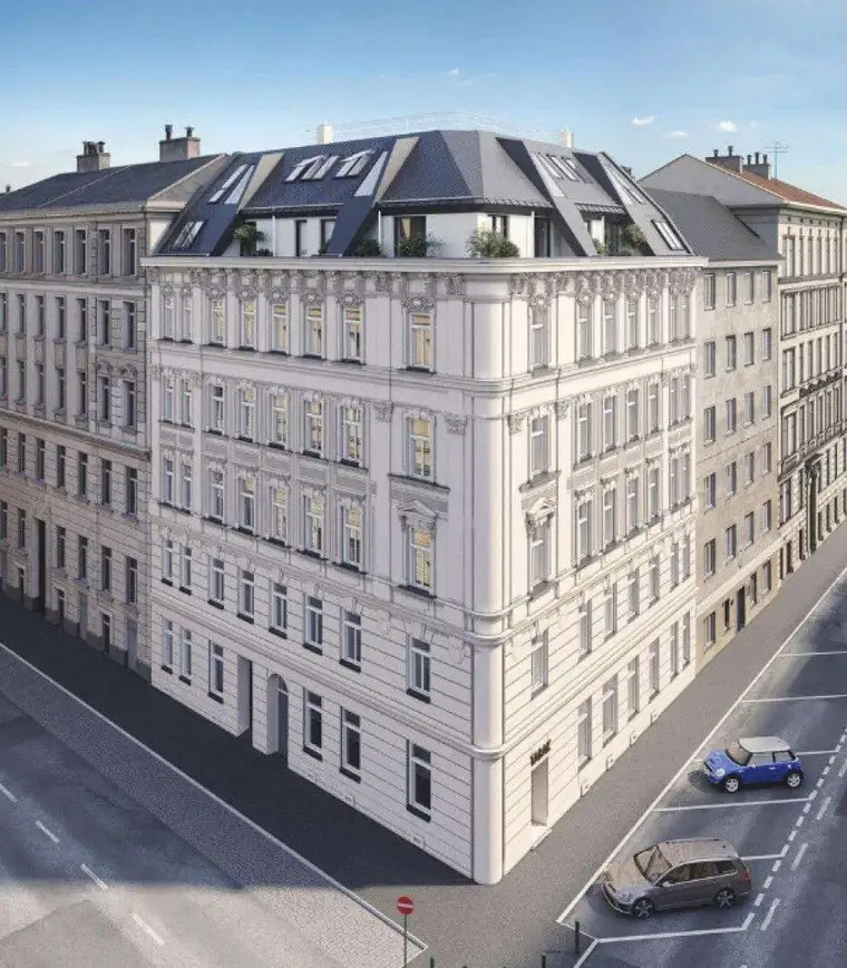 ERSTBEZUG + Traumhafte 2-Zimmer-Wohnung in 1200 Wien/Grenze 1090 Wien + Loggia + 800m U4 Friedensbrücke entfernt