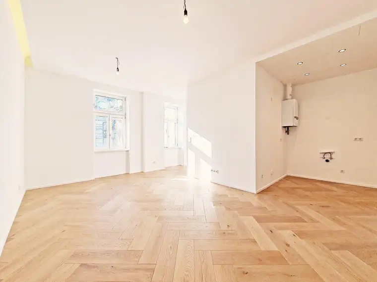 ++NEU++ Exklusive 3-Zimmer Altbauwohnung mit genehmigtem Balkon und High-End Ausstattung in TOP-Location!